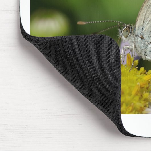 Gepunkteter Schmetterling Mousepad (Ecke)