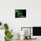 Gepunkteter Schmetterling Poster (Heimbüro)