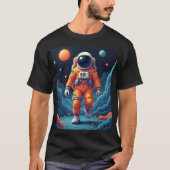 Gepunkteter Spaceman-T - Shirt (Vorderseite)