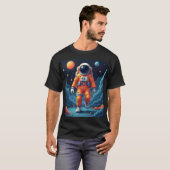 Gepunkteter Spaceman-T - Shirt (Vorne ganz)