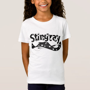 Gepunkteter Steg T-Shirt