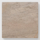 Gepunkteter Stone-Untersetzer mit weißem Marmor Steinuntersetzer (Vorderseite)