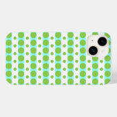 Gepunkteter Streifen Case-Mate iPhone Hülle (Rückseite (Horizontal))
