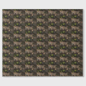 Gepunkteter Tree-Monitor Geschenkpapier (Flach)