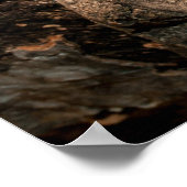 Gepunkteter Tree-Monitor Poster (Ecke)