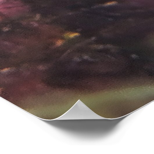 Gepunkteter Trunker Poster (Ecke)