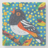 Gepunkteter Zahn Steinuntersetzer (Vorderseite)