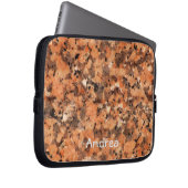 Gepunktetes Felsen-Beschaffenheits-lebhaftes Laptopschutzhülle (Vorne Rechts)