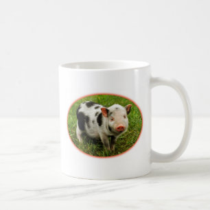 Gepunktetes Ferkel Kaffeetasse
