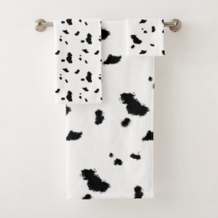 Gepunktetes Handtuch Badhandtuch Set