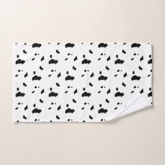 Gepunktetes Handtuch Badhandtuch Set (Handtuch)