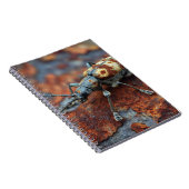 Gepunktetes Käfer-Rust-Notebook Notizblock (Rechte Seite)