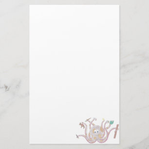 Gepunktetes Kraken-Briefpapier Briefpapier