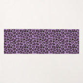 Gepunktetes Leopard-Muster für Tierdruck Yogamatte (Vorderseite (Horizontal))
