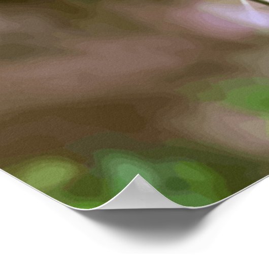 Gepunktetes Leopard-Poster Poster (Ecke)