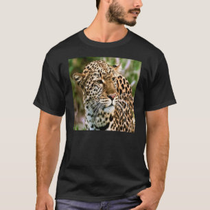 Gepunktetes Leopard-Shirt T-Shirt