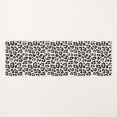 Gepunktetes Leopardenmuster für Tierdrucke Yogamatte (Vorderseite (Horizontal))
