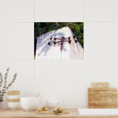 Gepunktetes Libelle-Poster Poster (Küche)