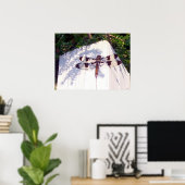 Gepunktetes Libelle-Poster Poster (Heimbüro)