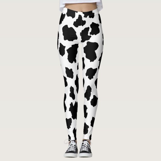 Gepunktetes MOO-entzückendes niederländisches Leggings (Vorderseite)