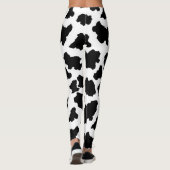 Gepunktetes MOO-entzückendes niederländisches Leggings (Rückseite)