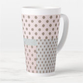 Gepunktetes Muster Milchtasse (Rechte Ecke)