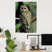 Gepunktetes Ohr Poster (Heimbüro)