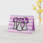 Gepunktetes Pilz Karte (Gelbe Blume)