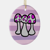 Gepunktetes Pilz Keramikornament (Rechts)