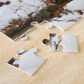 Gepunktetes Rad auf der Weinrebe Puzzle (Seite)