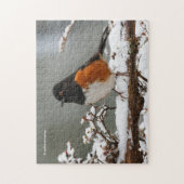 Gepunktetes Rad auf der Weinrebe Puzzle (Vertikal)