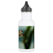 Gepunktetes Rotes und Schwarzes Dragonfly Edelstahlflasche (Rechts)