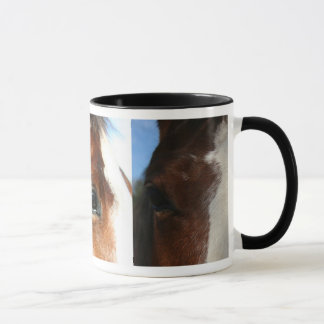 GEPUNKTETES SATTEL-PFERD TASSE