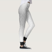 Gepunktetes Streifenmuster Leggings (Rechts)