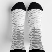Gepunktetes Streifenmuster Socken (Oben)