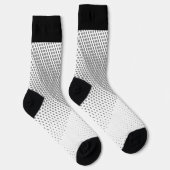 Gepunktetes Streifenmuster Socken (Rechts)