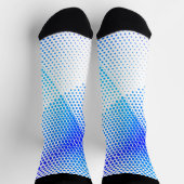 Gepunktetes Streifenmuster Socken (Oben)
