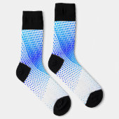 Gepunktetes Streifenmuster Socken (Rechts)
