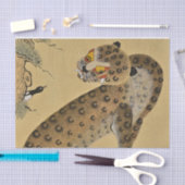 Gepunktetes Tiger Minhwa mit Magpie Seidenpapier (Handwerk)