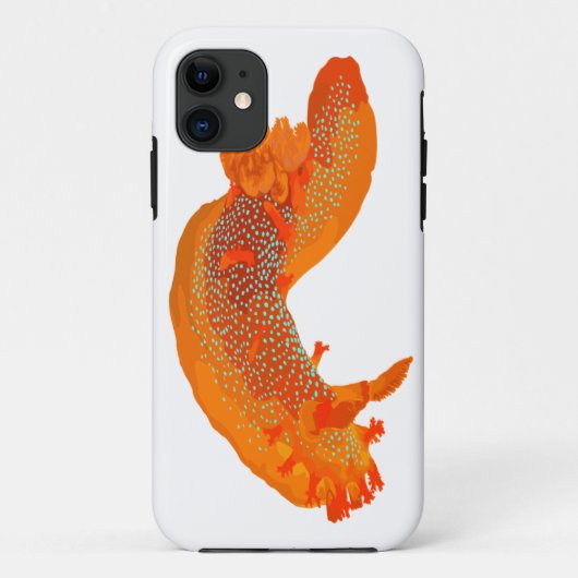Gepunktetes Triopha iPhone Case (Rückseite)