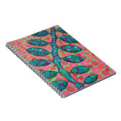 Gepunktetes WeinNotebook Notizblock (Rechte Seite)