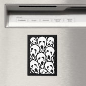 Gequälte Seelen seltsame Horror-Kunstwerke Magnet (In Situ (Geschirrspüler))