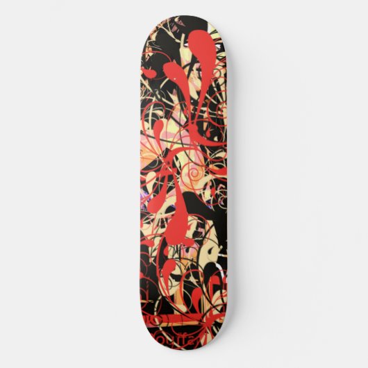gequetscht skateboard (Vorderseite)