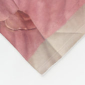 gequiltes Einhorn Fleecedecke (Ecke)