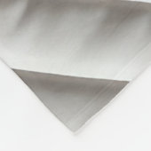 gequiltes Einhorn Fleecedecke (Ecke)