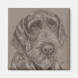 Ger. Drahtgeflecht Magnet