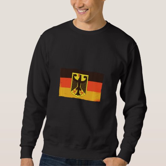 Ger German Eagle Bird Deutschland Sweatshirt (Vorderseite)