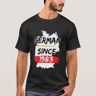 Ger Seit 1983 Gery Karte Ger T-Shirt