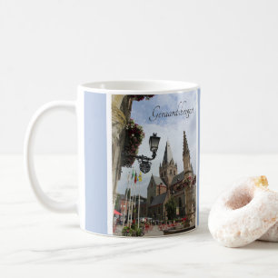 Geraardsbergen, Ostflandern, Belgien Souvenir Kaffeetasse