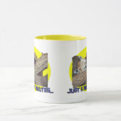 Gerade 5 weiterer Minute-… Schlafenroter Panda Tasse (Zentrum)